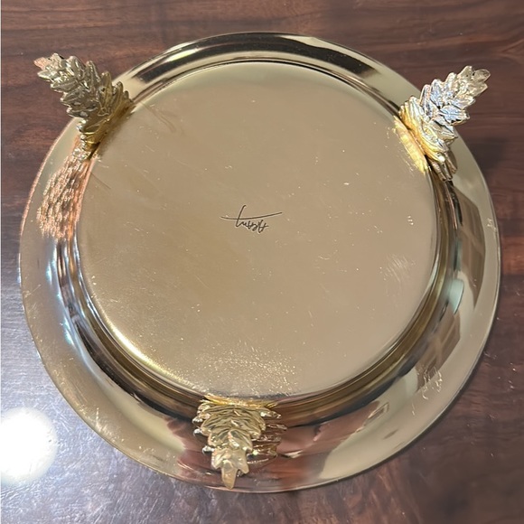 Michael Aram Enchanted Garden luxe wine coaster lapis. - Picture 2 of 4